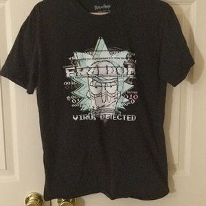 Rick and Morty Virus Detected Tshirt
